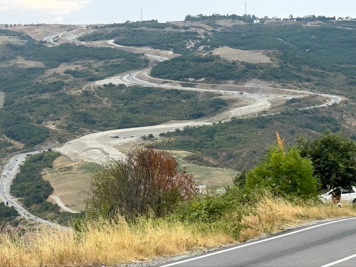At the top of this climb to 935 meters, Azerbaijan