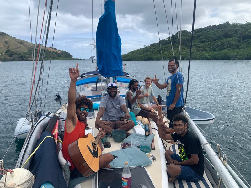 Sailing Fiji, day 1122 of Sailing Around The World