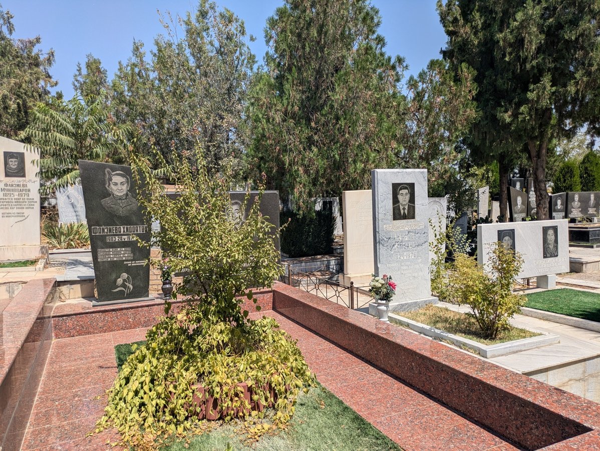Muslim cemetery, Uzbekistan