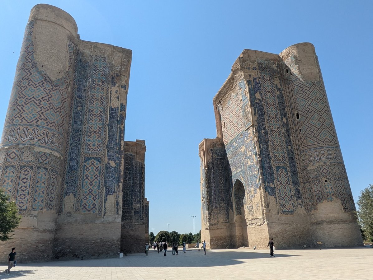 Chakhrisabz - Ak-Saray, le palais blanc, Uzbekistan