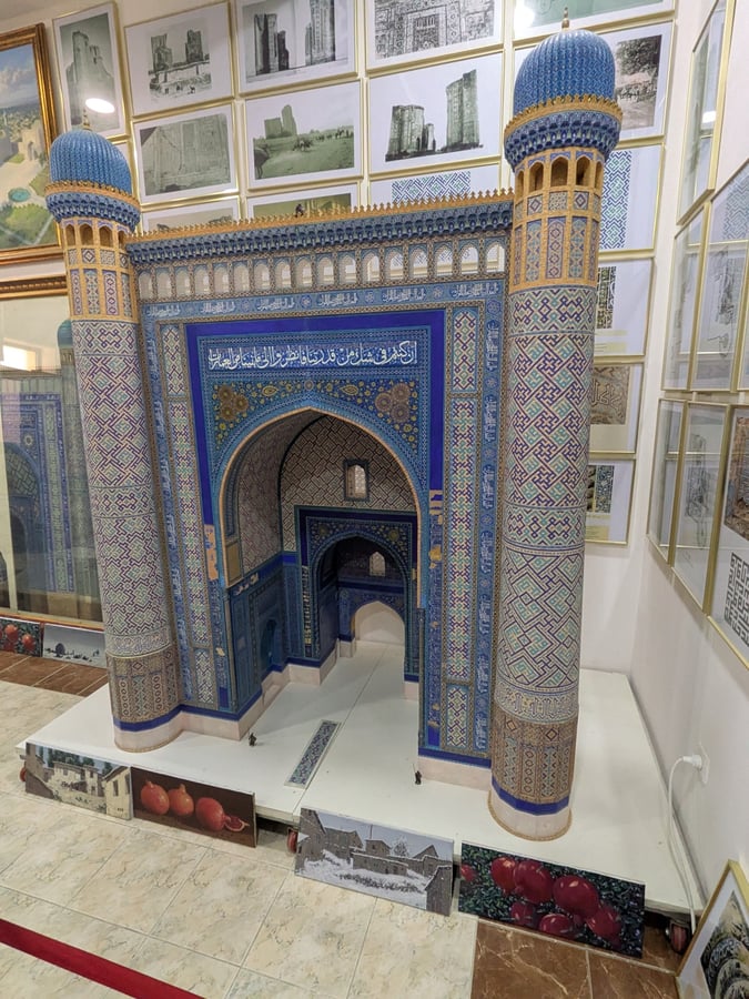 Chakhrisabz - Ak-Saray, le palais blanc, Uzbekistan