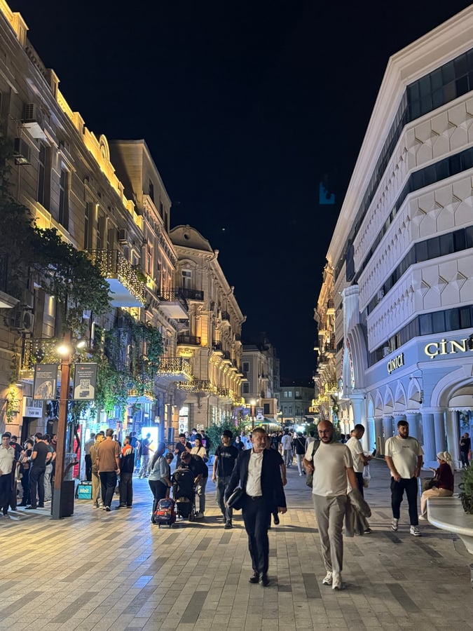 Ending Stage 16 in BAKU Azerbaijan, Azerbaijan