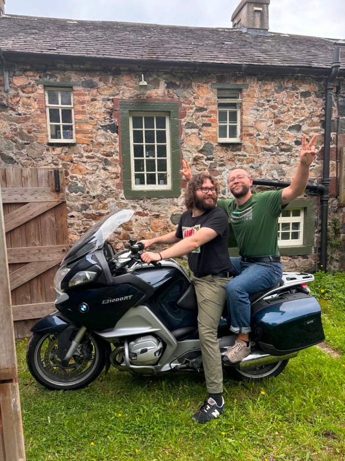 Finally visiting our friends in Cumbria, England