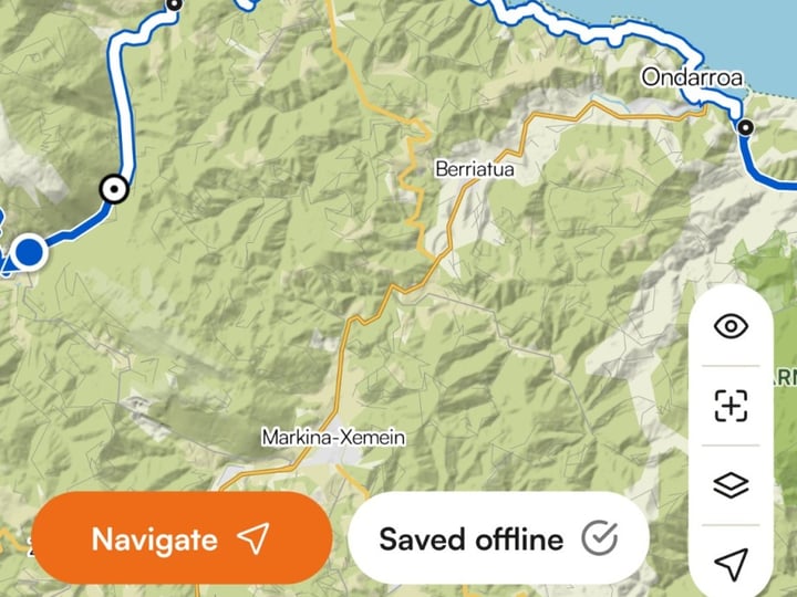 Change of route!, Spanje