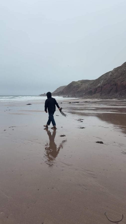 Arrival to Pembrokeshire, Wales
