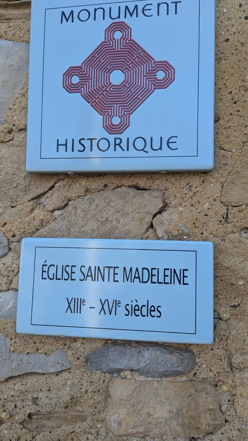Eglise st madelaine, France