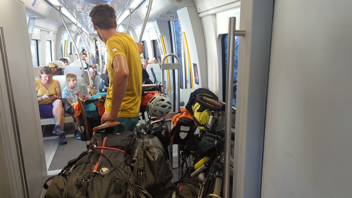 Hendaye – hoffentlich mit dem Zug nach Bilbao, Frankreich