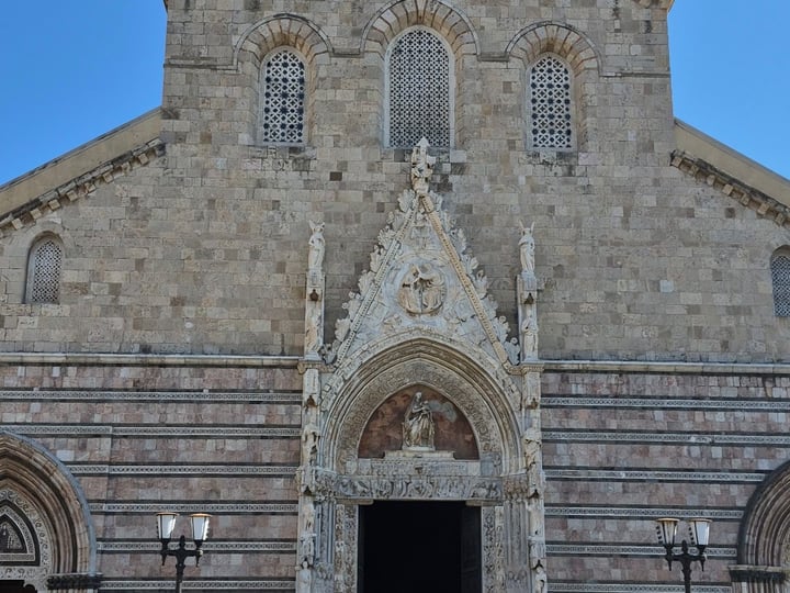 Wandelen door Messina, Italië