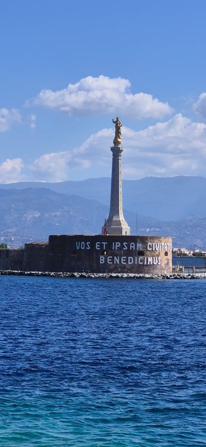 Walking through Messina, Italy