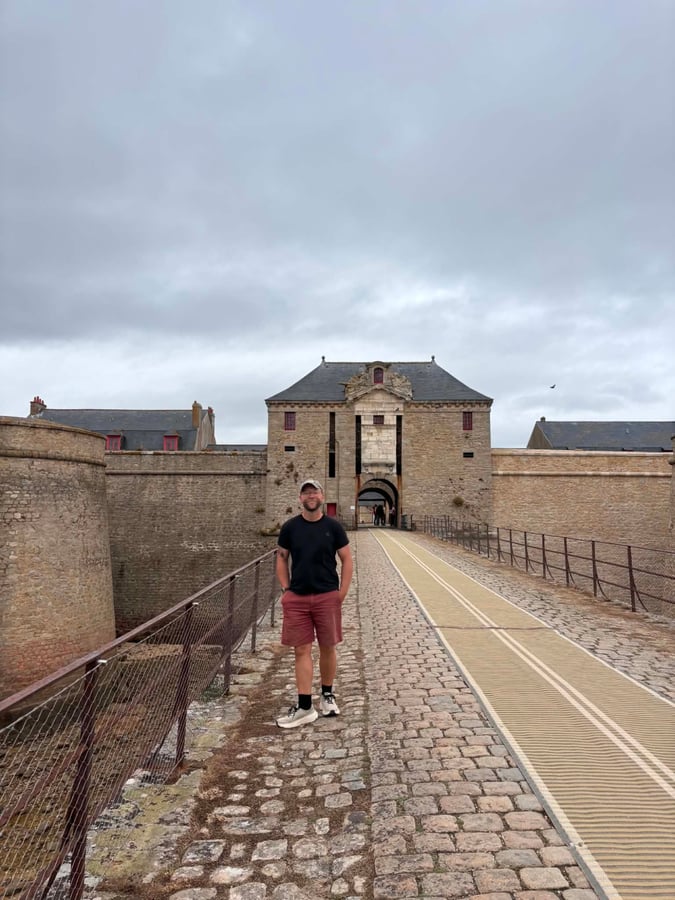Slow days in Port-Louis, France