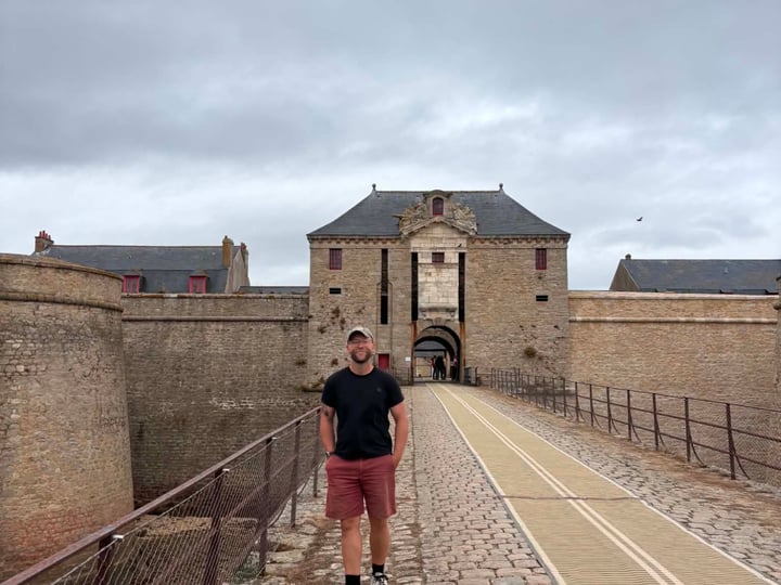 Rustige dagen in Port-Louis, Frankrijk