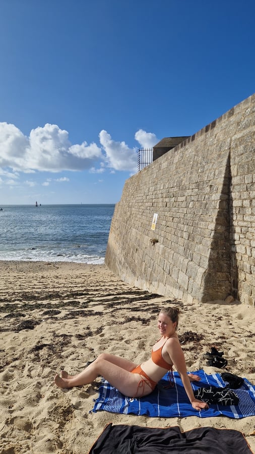 Journées tranquilles à Port-Louis, France