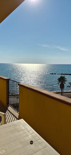 Aangekomen bij een schitterend hotel., Italië