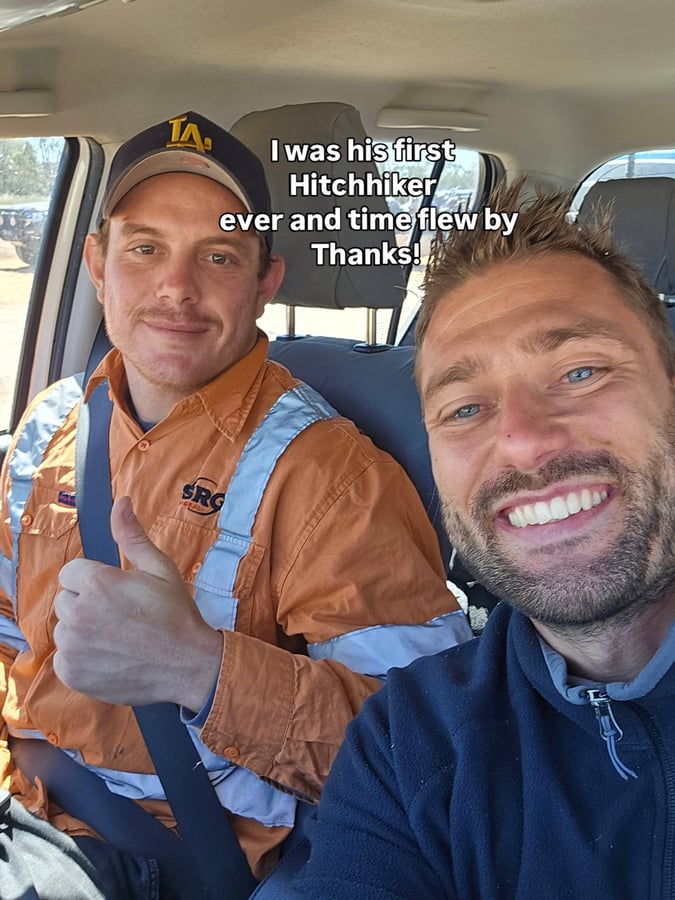 Hitchhiking life australia, Australia
