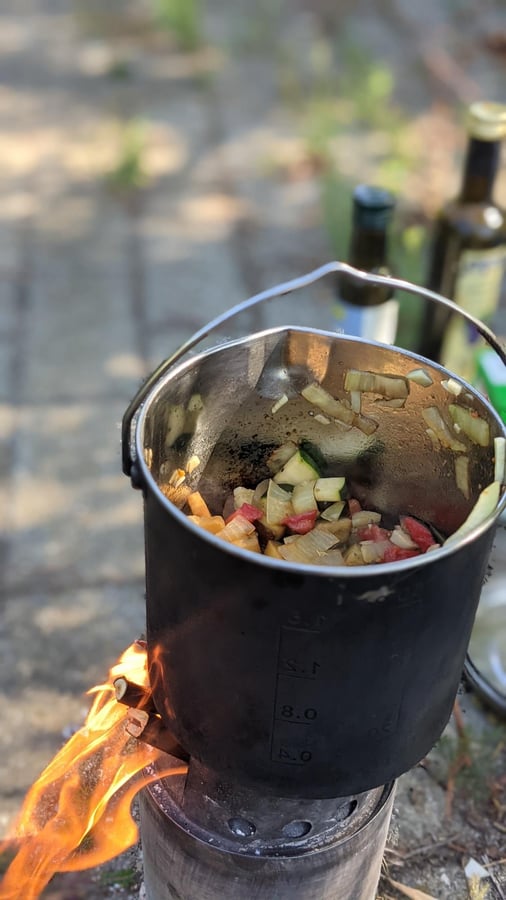 Lunch Prep, Italy