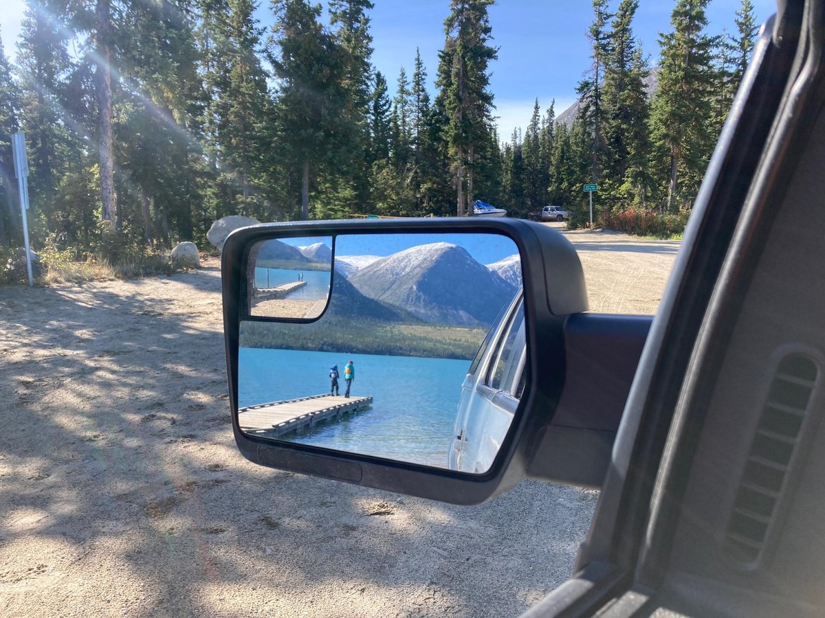 One Night Camp On Kusawa, Canada