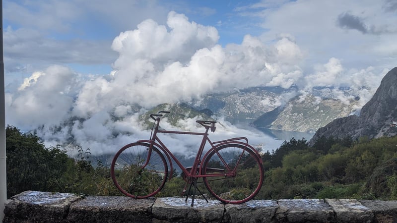 Mountain Views, day 54 of UK to Georgia by Bike