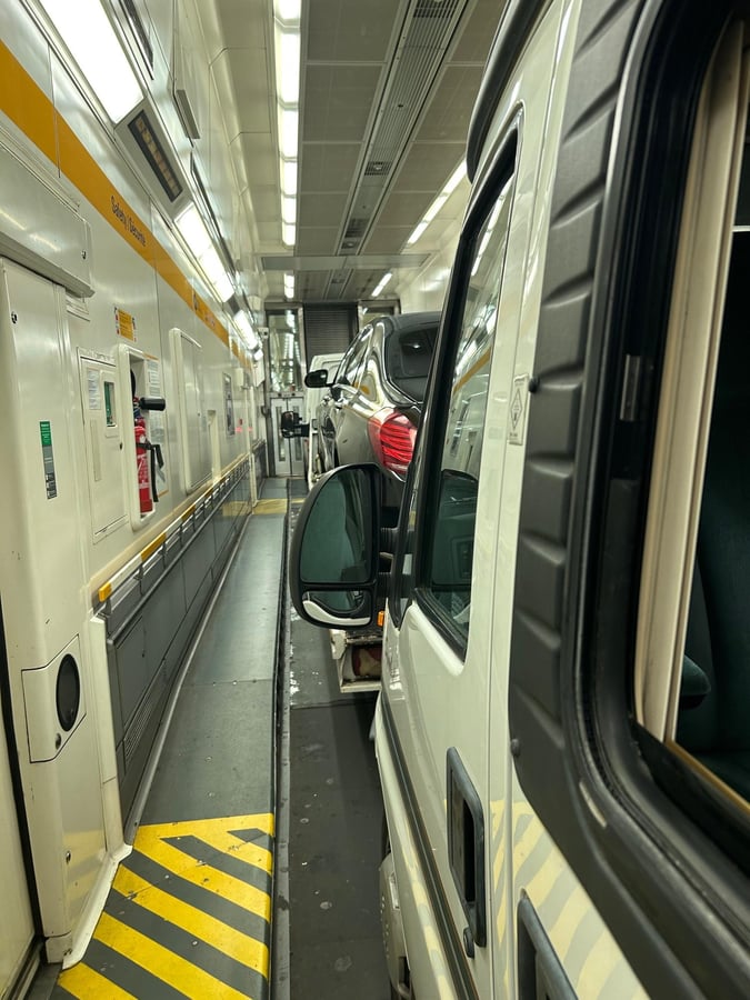 Eurotunnel, Inghilterra