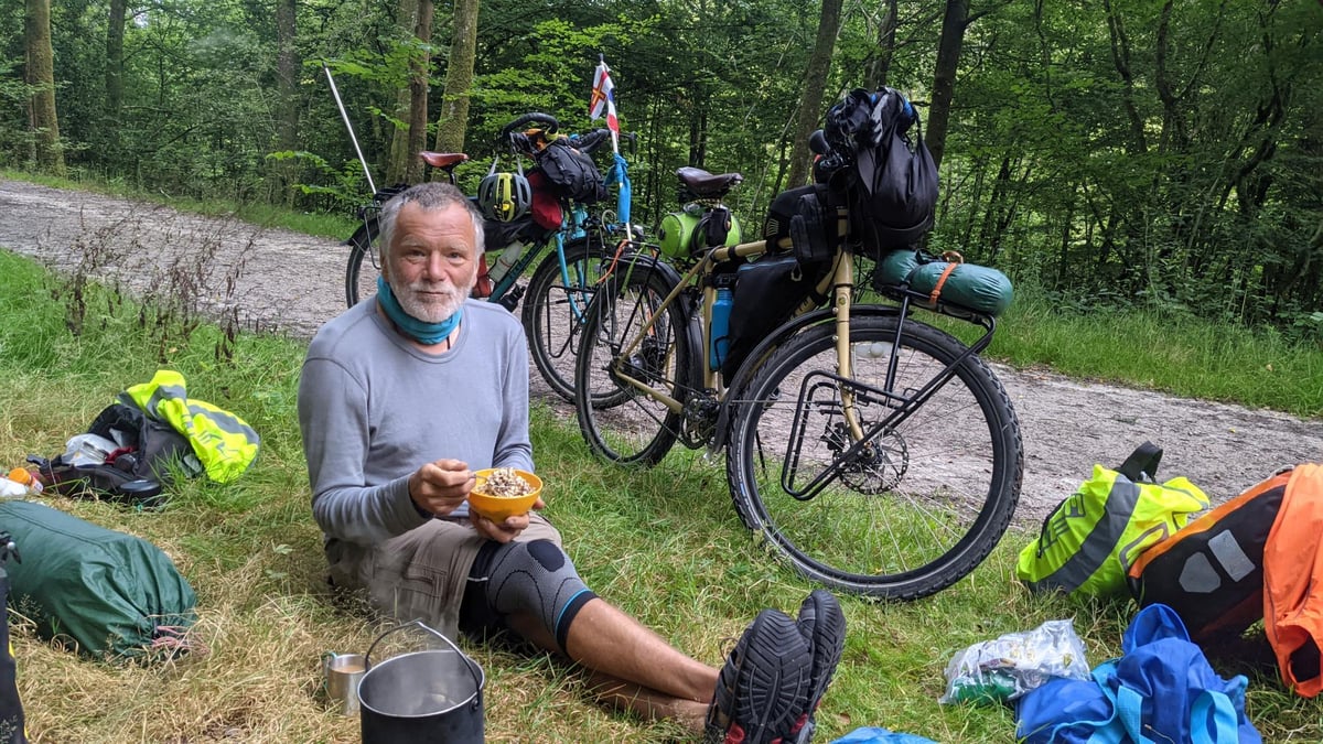 Camping In The Forest, France
