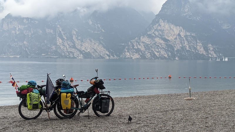Lake Garda, day 32 of UK to Georgia by Bike