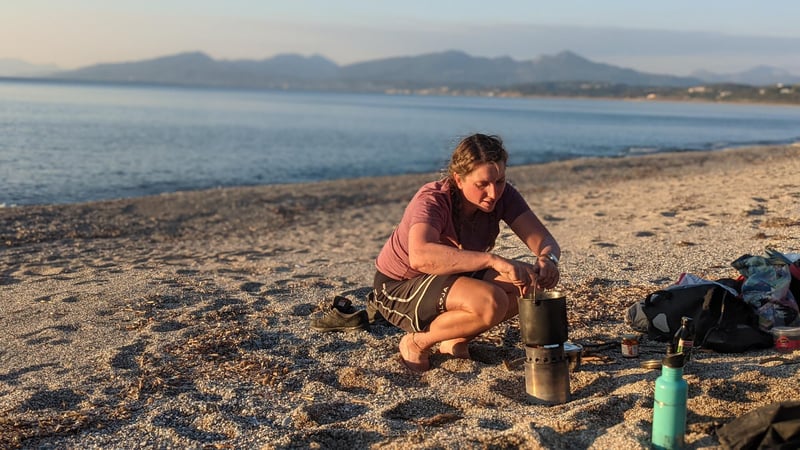 Dinner Time, day 74 of UK to Georgia by Bike