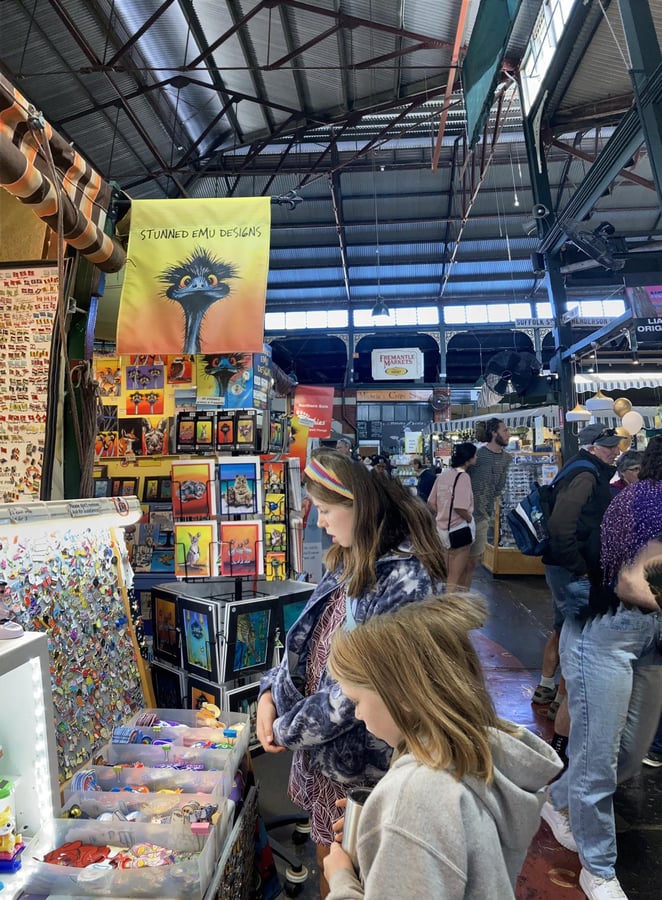 Market morning, Australia