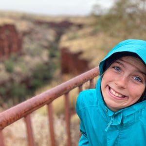 Me being silly;Knox Gorge by Newluks