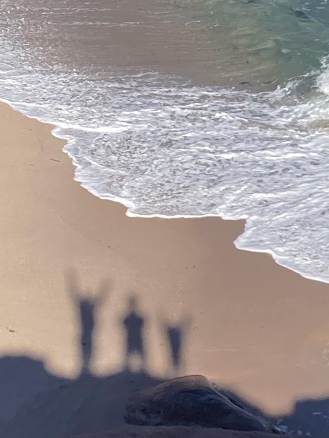 Heiße Quellen bei Vollmond, Australien