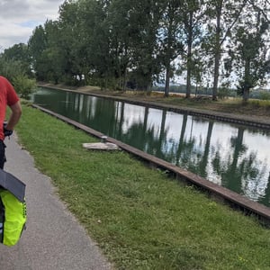 Crossing The Canal by Simon &amp;amp; Lucy