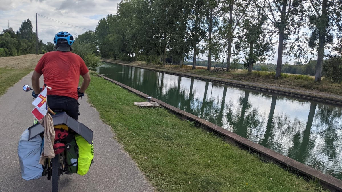 Crossing The Canal, France