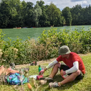 Lunch By The River by Simon &amp;amp; Lucy