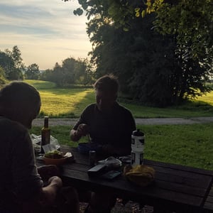 Dinner In The Hills by Simon &amp;amp; Lucy