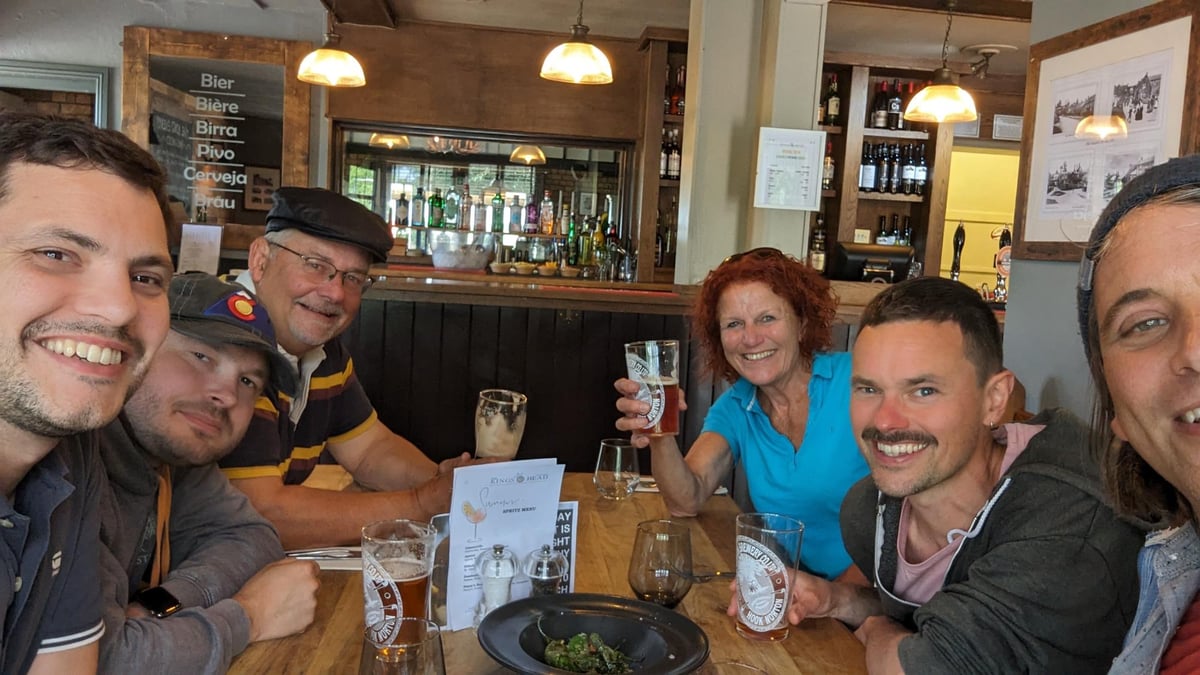 Pre-Travel Lunch, England