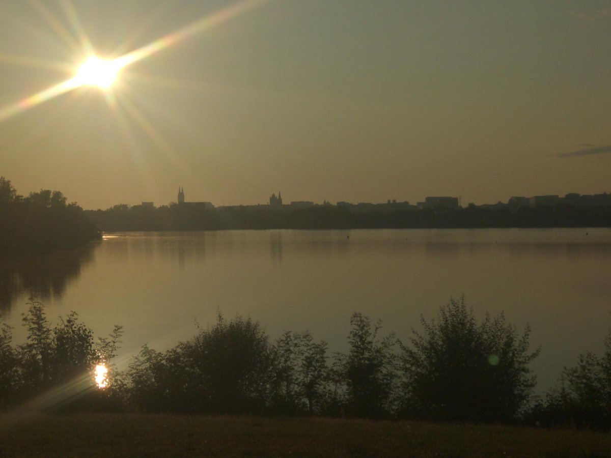 Sunrise At Angers, France