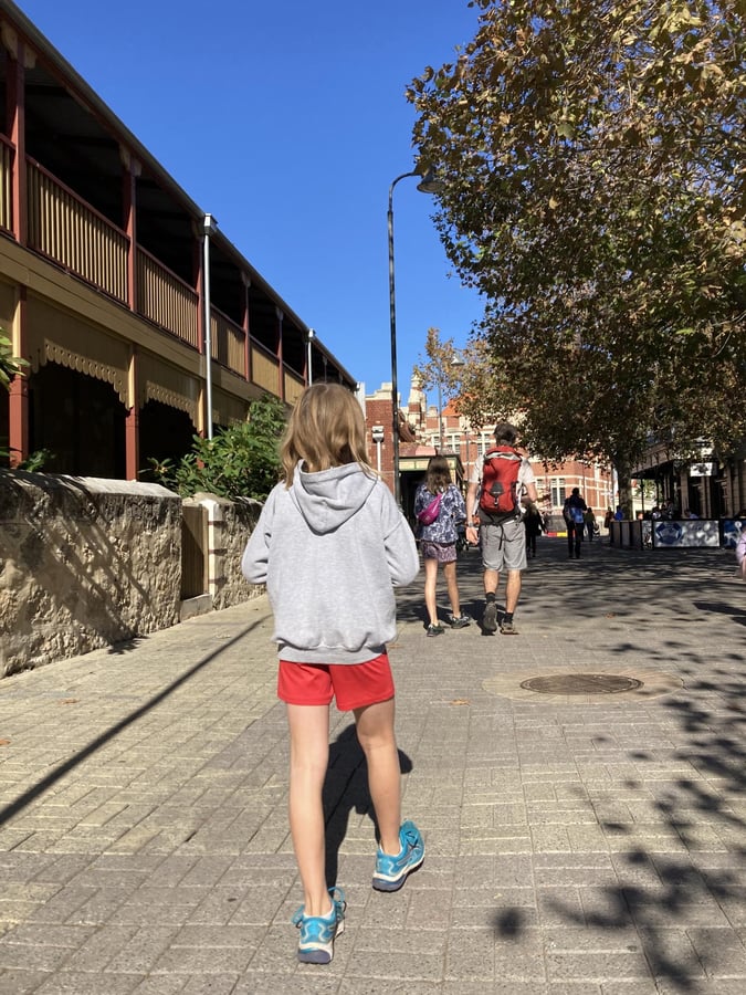 Market morning, Australia