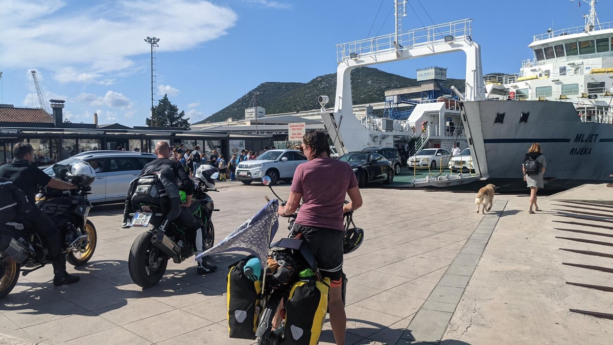 Ferry to Trpanj, Kroatië