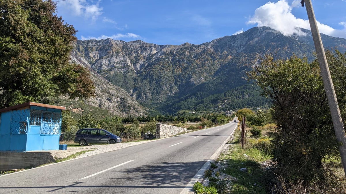 Hügel & Gegenwind, Albanien