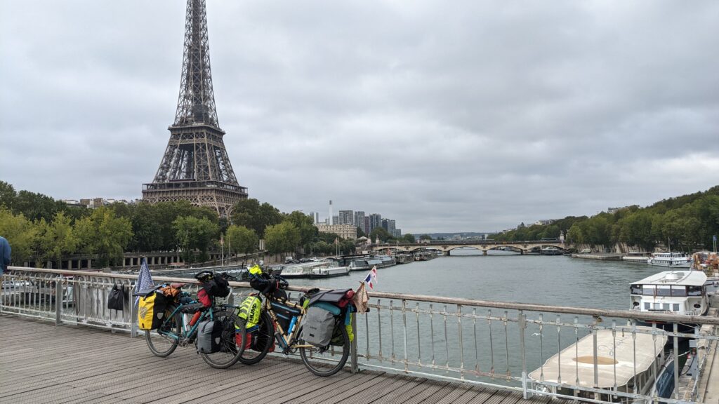 Bikepacking through Paris