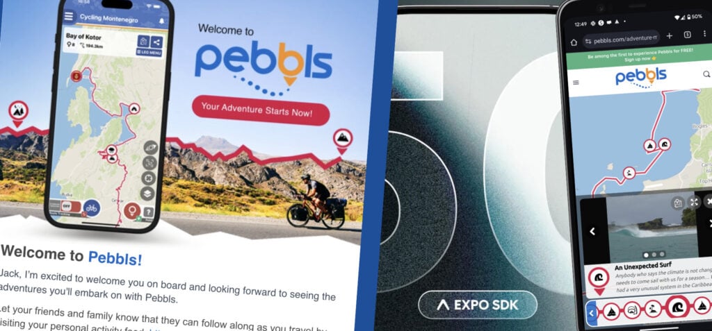 Pebbls Journey Tracking App Updates - 11 Feb 2024