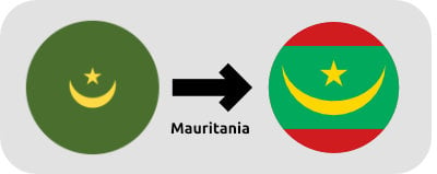 Mauritania - Flag Change